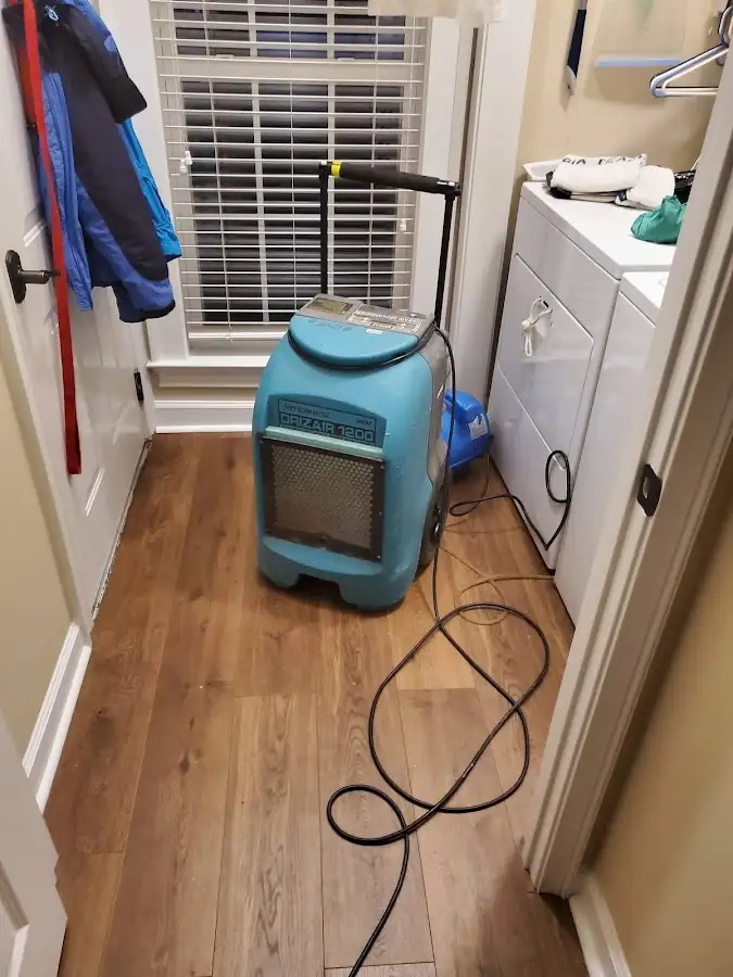 Commercial dehumidifier deployed for Flood Damage Cleanup in Amory